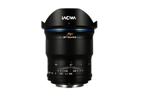Obiettivo Laowa Argus 25mm F/0,95 APO introdotto per M4/3
