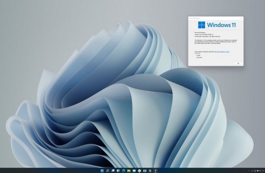 A imagem do Windows 11 encontrada na Internet foi criada com base em um dos primeiros assemblies do sistema operacional