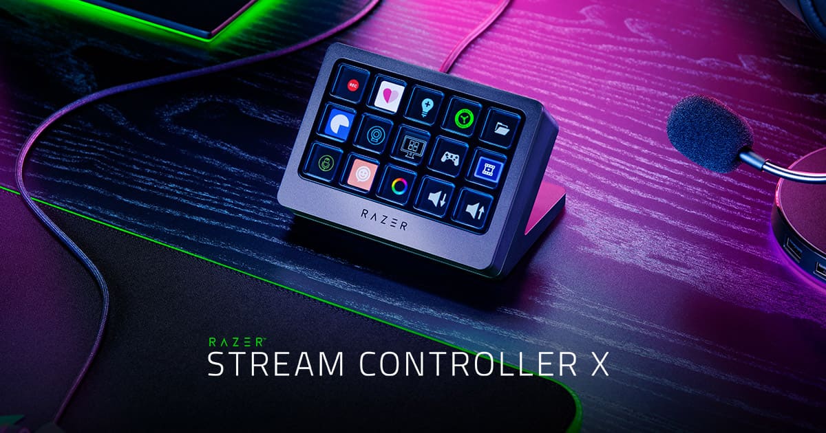 Razer présente le Stream Controller X