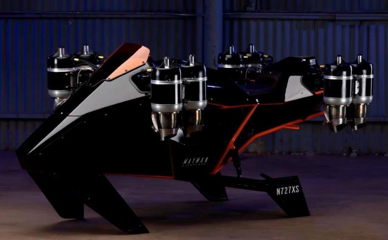 In den Vereinigten Staaten wurde ein fliegendes Motorrad eingeführt