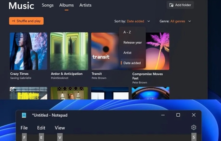 Microsoftは、ファイルエクスプローラーにタブがあるWindows11の新しいテストビルドをリリースしました