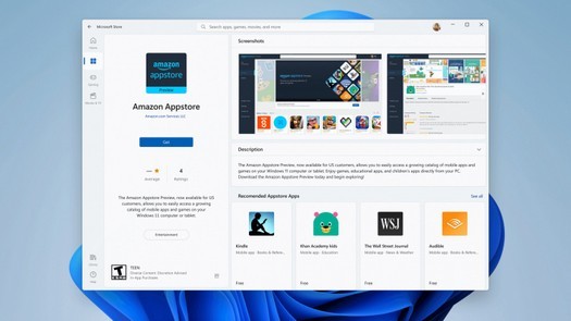 Per eseguire app Android su Windows 11, è necessario un PC con SSD