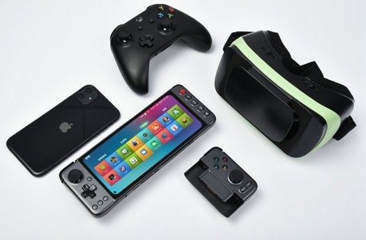 GPD XP Plus 모듈식 게임 콘솔, Dimensity 1200 칩 및 Wi-Fi 6 어댑터 제공