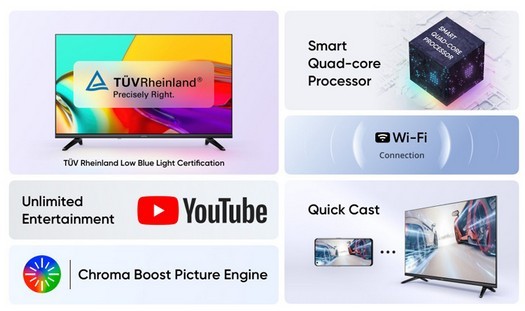 Realme hat einen preisgünstigen Smart-TV mit einem rahmenlosen Bildschirm eingeführt