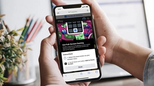 Facebook lance un service de cloud gaming sur iOS