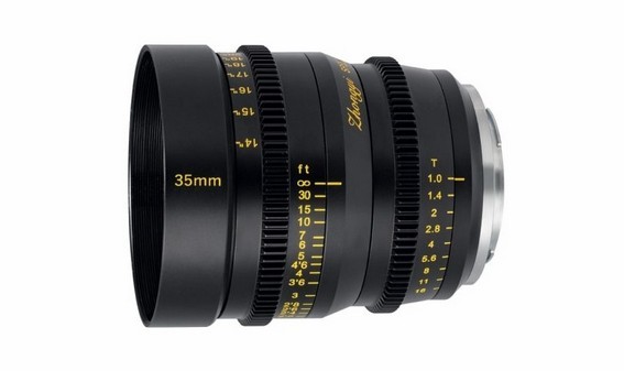 Anúncio do SPEEDMASTER CINEMA 35mm T1.0 para Canon RF, Sony E e Fujifilm X