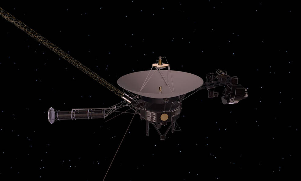 Techniker beheben Telemetrieproblem auf Voyager 1