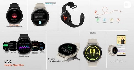 A Xiaomi apresenta o smartwatch Mi Watch Revolve Active com o assistente Alexa e 117 modos de esportes