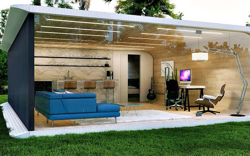 Das Startup Azure druckt Häuser aus recycelten Plastikflaschen