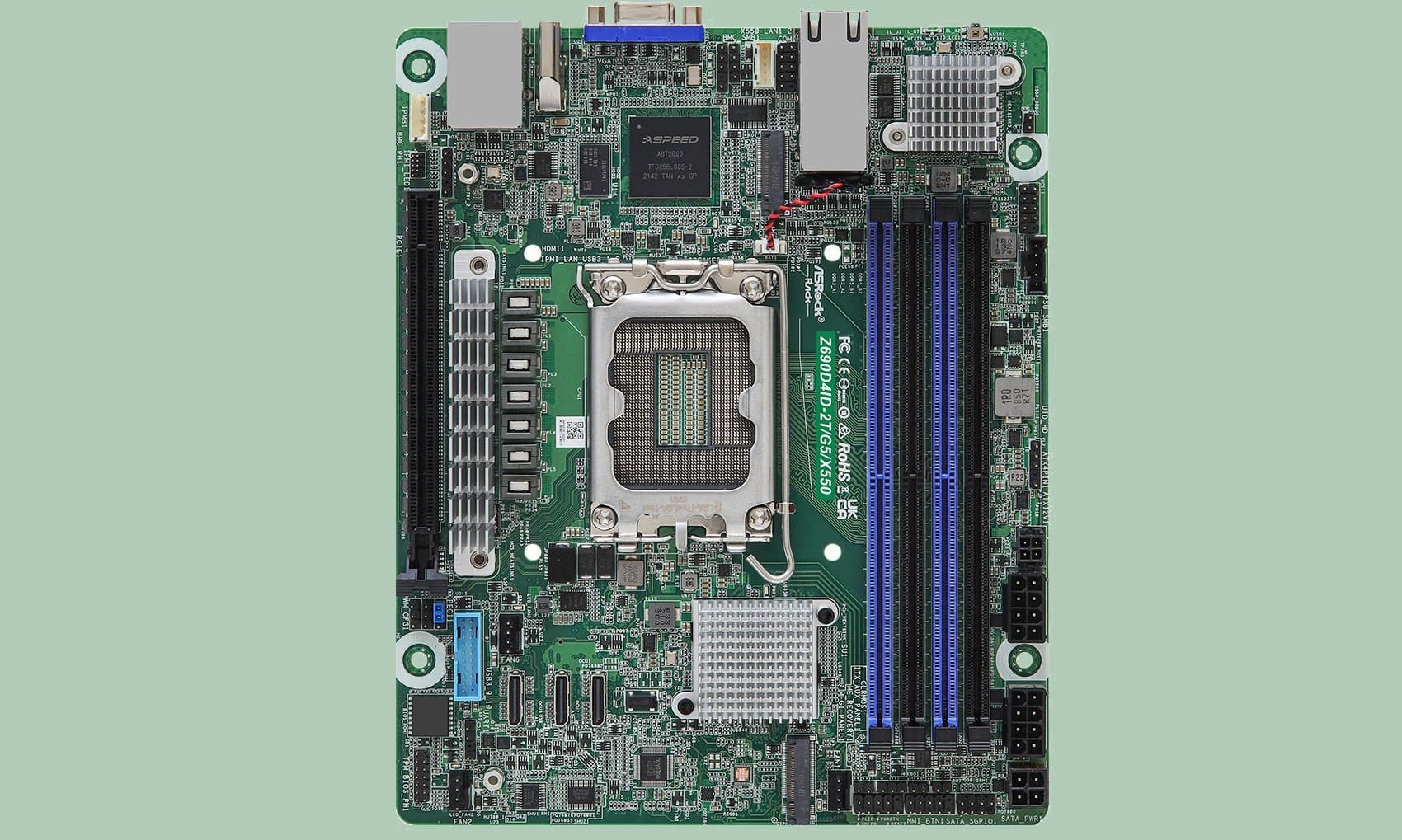 Wir stellen das ASRock Z690D4ID-2T Mainboard vor