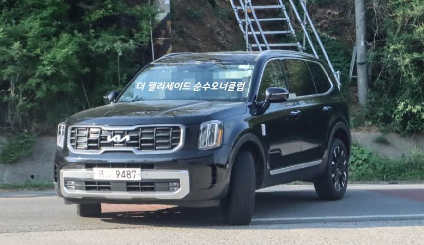 Kia está se preparando para estrear um grande crossover atualizado Telluride