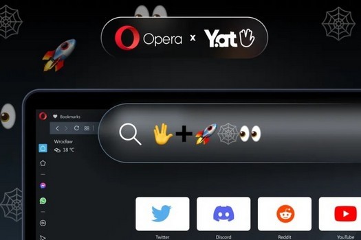 Il browser Opera ora supporta indirizzi Web costituiti interamente da emoji