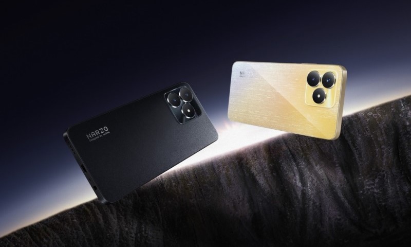 Realme、50MPカメラ搭載で110ドルのスマートフォン「Narzo N53」を発表