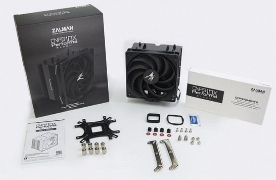 Introduzione del sistema di raffreddamento del processore Zalman CNPS10X Performa Black