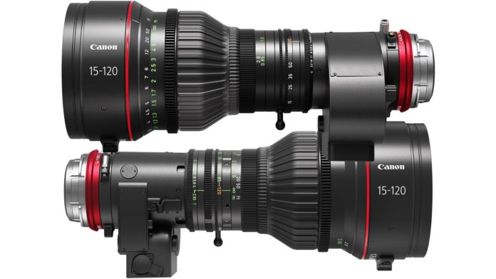 Annunciato l'obiettivo cinematografico Canon Cine-Servo 15-120mm T2.95-3.95