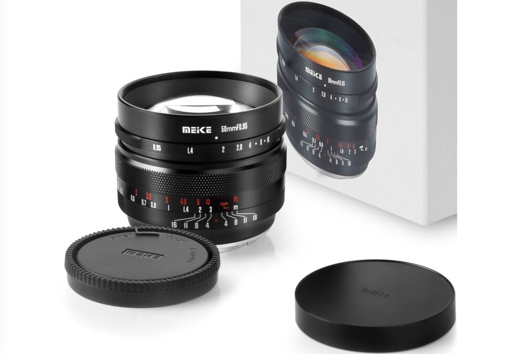 Meike 50mm F/0.95 Objektiv für spiegellose Kameras eingeführt