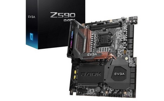 EVGA lança $ 600 Z590 Dark Board para Intel Rocket Lake-S Extreme Overclocking