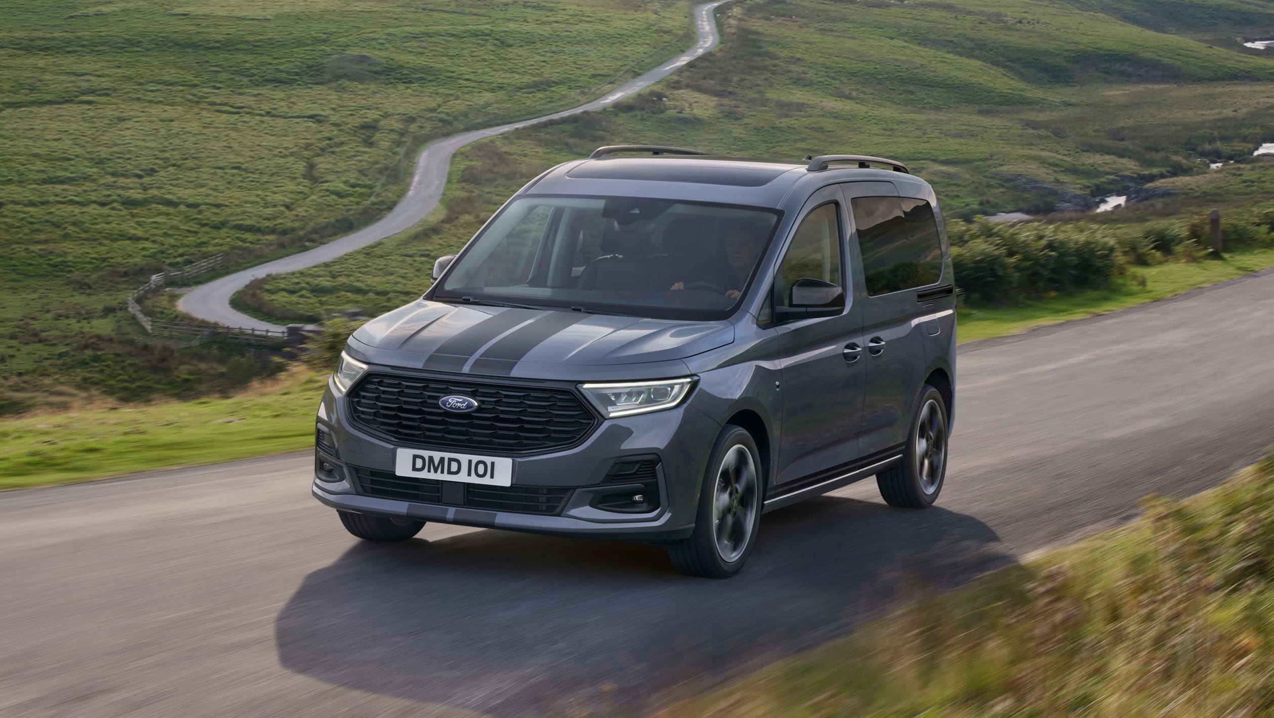 Ford testet eine Hybridversion des Transporters Tourneo Connect