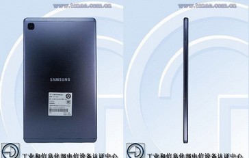 Samsung Galaxy Tab A7 Lite já apareceu no site oficial