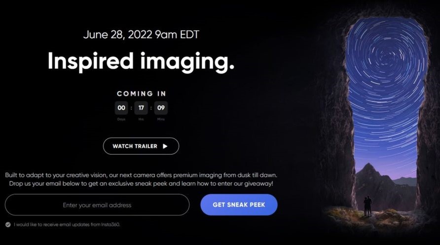 ライカレンズ付きInsta360カメラティーザーを公開