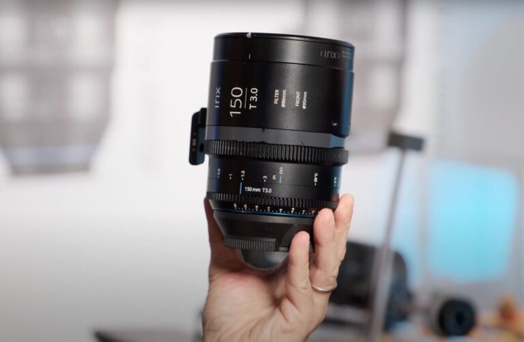 Anunciado cinema e lente telefoto Irix 150mm T3.0