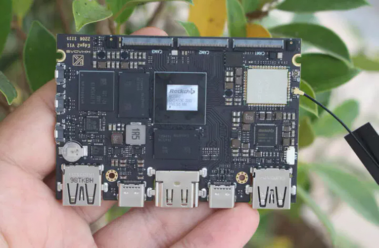 Presentato il computer a scheda singola sottile Khadas Edge2 con acceleratore AI