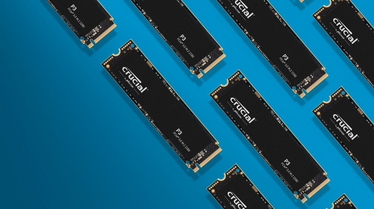 Micron presenta le unità Crucial P3 e P3 Plus NVMe
