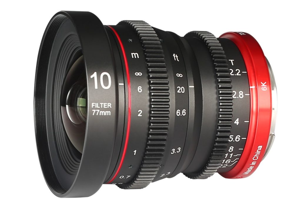 キヤノンRF用Meikeミニプライムシネシネレンズキットを発表