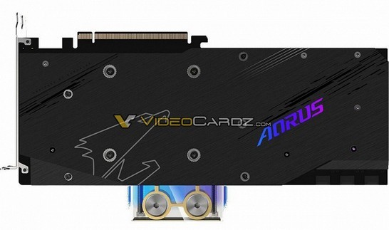 Gigabyte Radeon RX 6900 XT Aorus Xtreme WaterForceWBにはウォーターブロックが装備されます