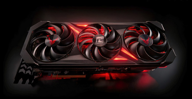 PowerColor zeigte eine riesige Grafikkarte der Radeon RX 7900-Serie