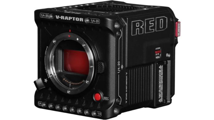 Caméra de cinéma RED V-Raptor 8K VV approuvée par Netflix