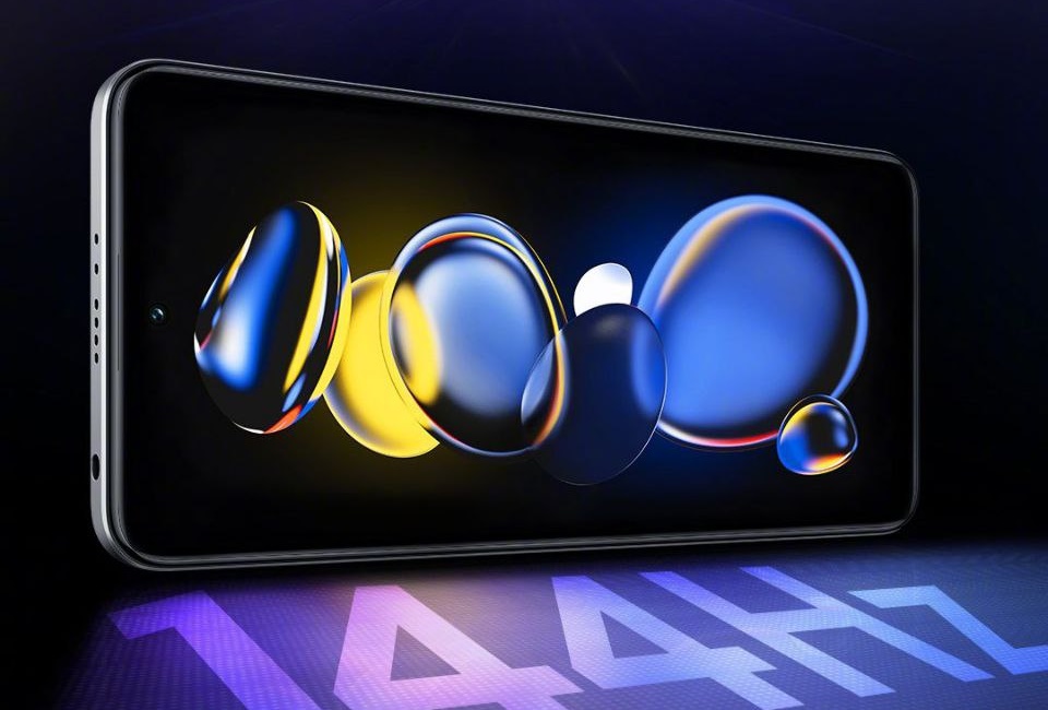 Redmi Note 11T Pro+ sarà dotato di un display LCD a 144 Hz