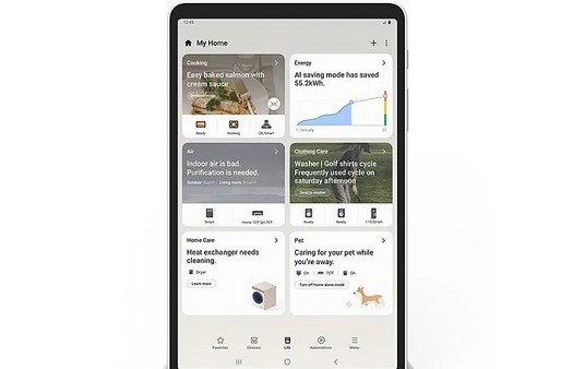 Samsung a présenté le Home Hub - une tablette pour la maison intelligente