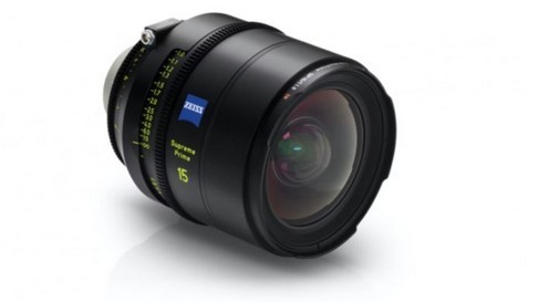 Annonce de l'objectif ciné Zeiss Supreme Prime 15 mm T1.8