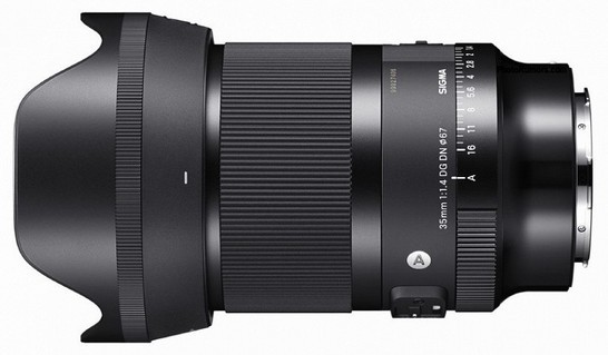 Uma descrição completa do Sigma 35mm F1.4 DG DN Art foi lançada