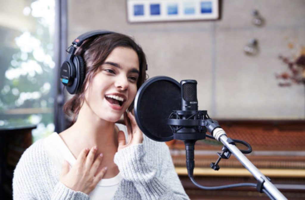 ソニー C-80 スタジオマイク発表