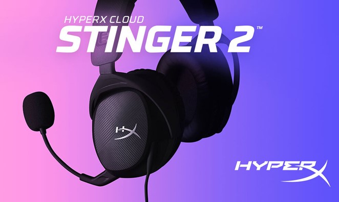 HyperX Cloud Stinger 2 서라운드 사운드 게임용 헤드셋 50달러 출시