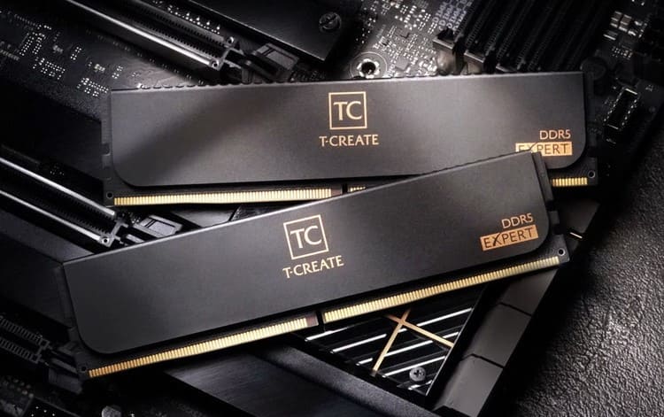 TeamGroup apresentou os kits de memória DDR5 T-Create Classic e T-Create Expert