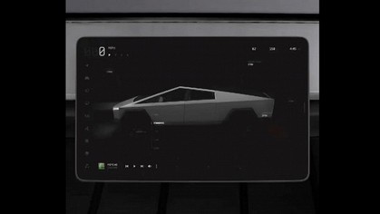 Il designer Tesla in pensione ha rivelato l'interfaccia segreta del futuristico pick-up Cybertruck