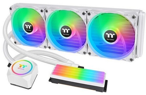 Os sistemas de refrigeração líquida Thermaltake Floe RC 240 Snow Edition e Floe 360 ​​Snow Edition refrigeram não apenas os processadores, mas também os módulos de memória