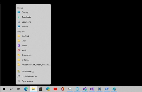 Menu Iniciar flutuante e cantos arredondados. A nova interface do Windows 10 foi mostrada na captura de tela