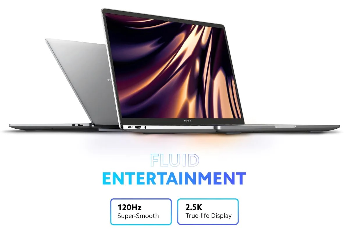 Xiaomi NoteBook Pro 120G parametri di visualizzazione confermati dal produttore
