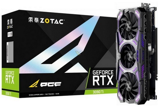 Zotac, 4슬롯 GeForce RTX 3090 Ti PGF OC 공개