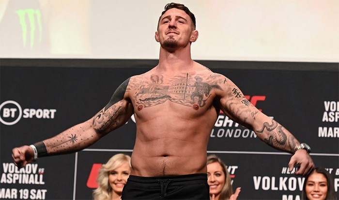 Tom Aspinall non vuole lottare per il titolo ad interim UFC