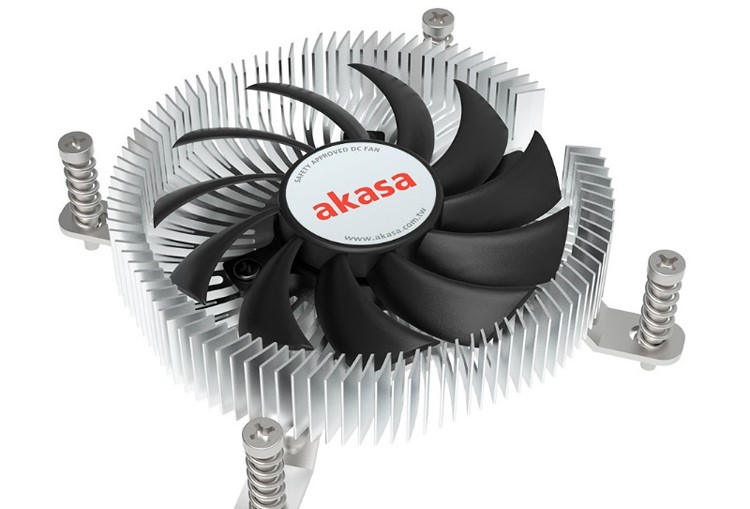 Akasa lancia il dissipatore radiale Intel Alder Lake sotto i 22 mm
