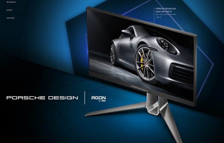 Porsche Design et Agon by AOC lancent le moniteur de jeu PD27S