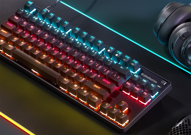 SteelSeries が Apex 9 TKL ゲーミング キーボードを発表