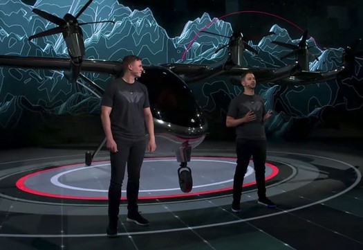 Desenvolvedor dos EUA mostrou um protótipo de táxi aéreo autônomo de dois lugares pronto para testes de vôo