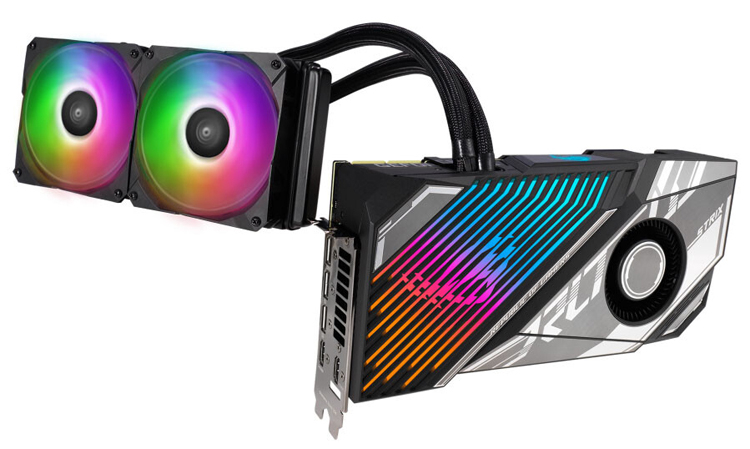 ASUS, ROG Strix LC GeForce RTX 3090 Ti 수냉식 그래픽 카드 공개