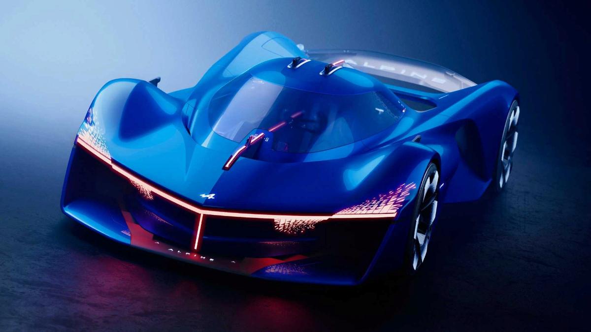 Alpine presenta la supercar a idrogeno Alpine Alpenglow